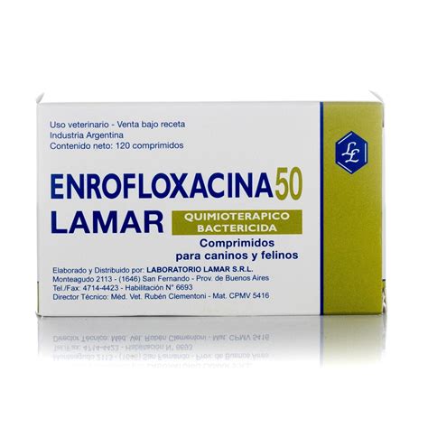 enrofloxacino 50 mg